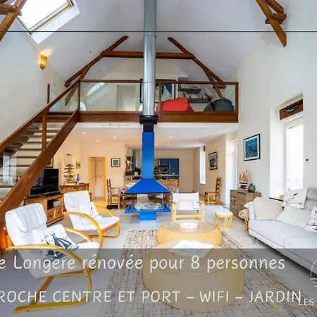 Feriehus Grande Longere Renovee Spacieuse Et Lumineuse Étel